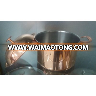 Stock pot / copper cookware/Aluminium cooker/radiant cookware/casserole